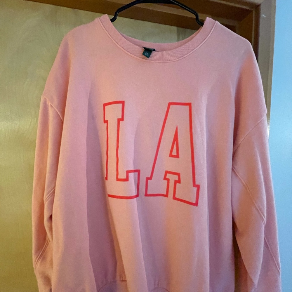 Target | Wild Fable XXL “LA” Neon Pink Sweatshirt